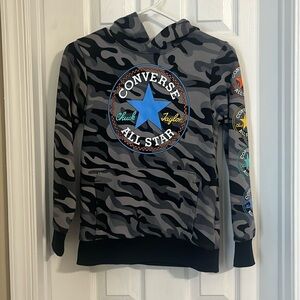 Never worn, like new Converse hoodie- size medium 10/12
